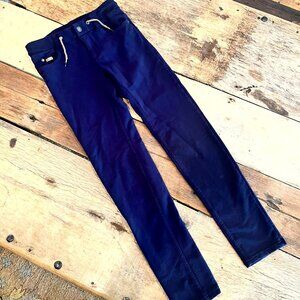Mayoral Girls Navy Knit Pants 8